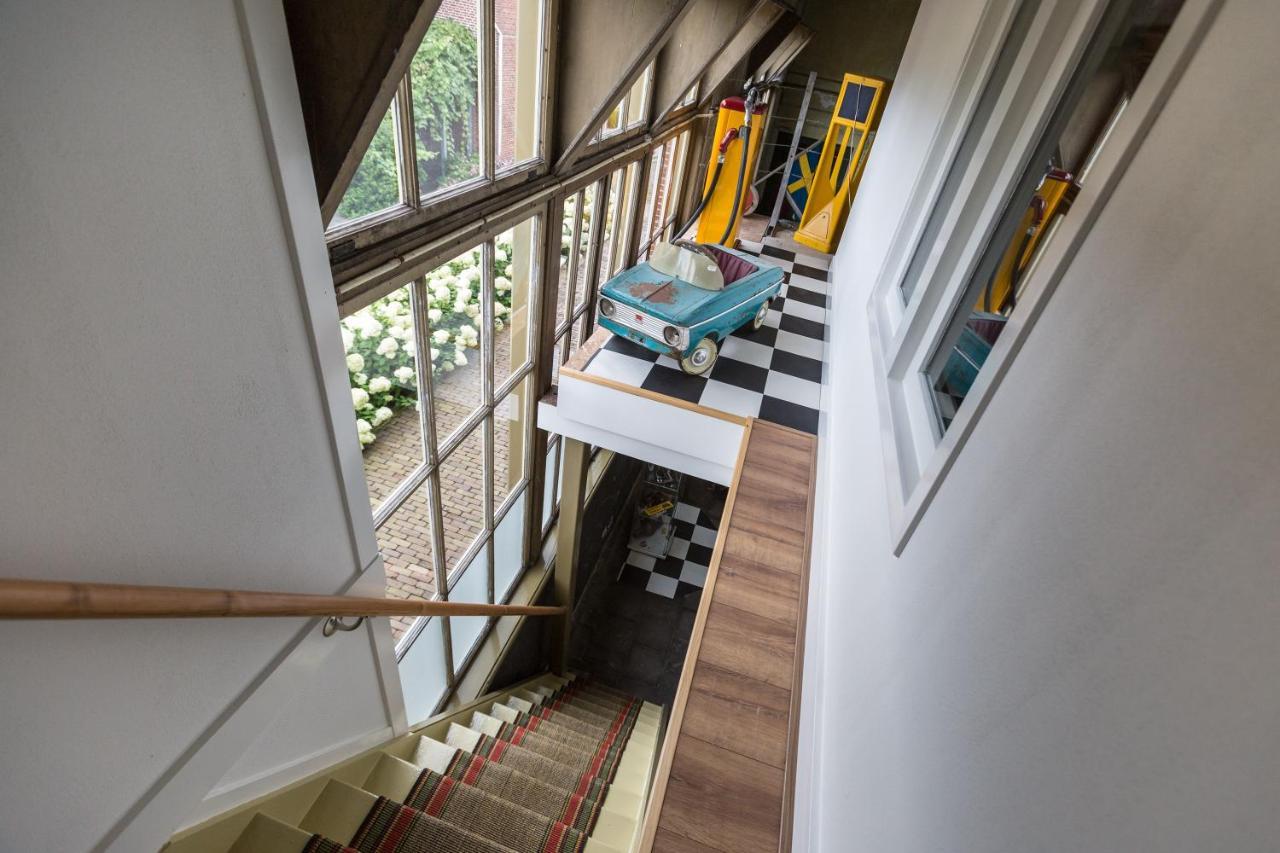 D' Ald Skoalle - Sfeervol Appartement In Oude School. Wijtgaard 外观 照片